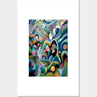 Color Ripples Posters and Art